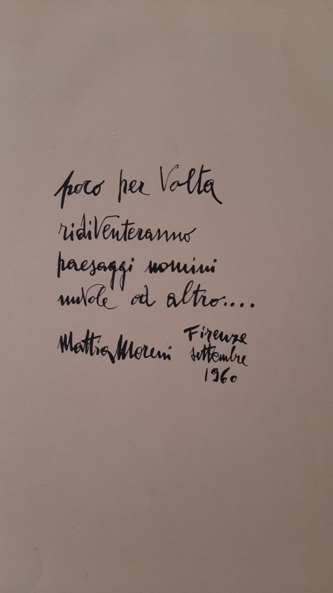 Mattia Moreni - Le litografie del Bisonte Firenze 1960
